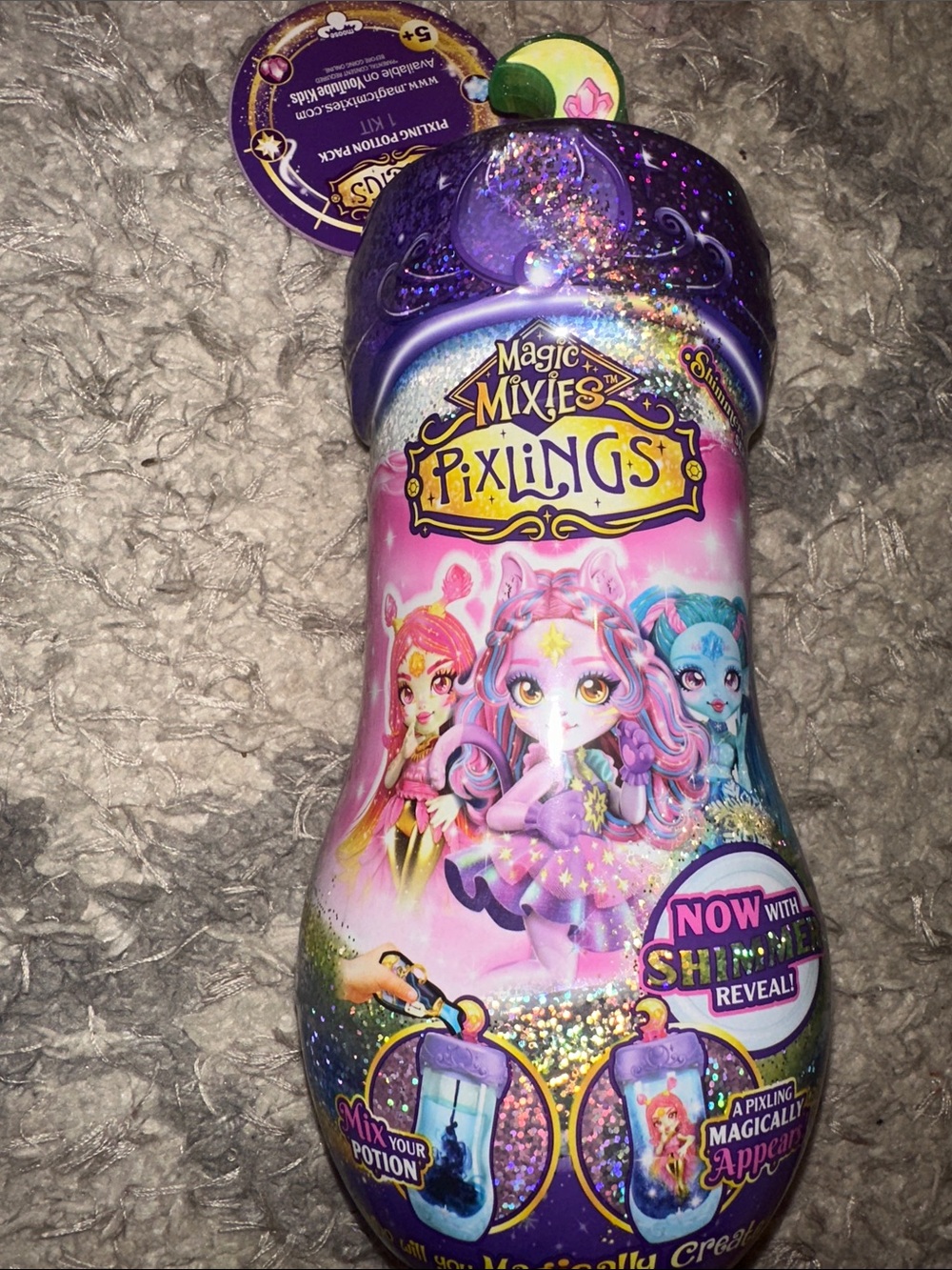 Magic Mixies Pixlings Surprise Potion Playset - Purple & Pink